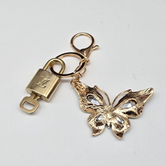 Authentic Louis Vuitton Lock & Key with unbranded Bagcharm, Keycharm, Keychain - Picture 6 of 8